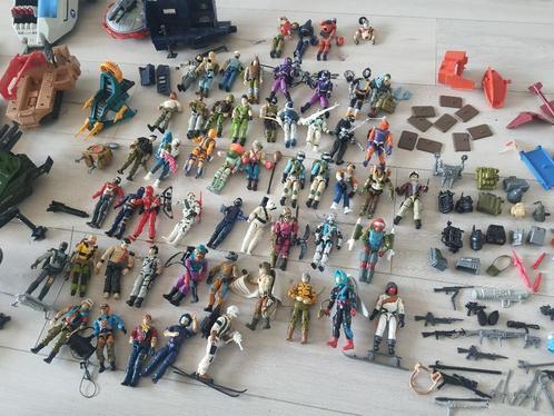 Grote verzameling GI Joe, jaren 80, nette staat, Verzamelen, Poppetjes en Figuurtjes, Gebruikt, Ophalen of Verzenden