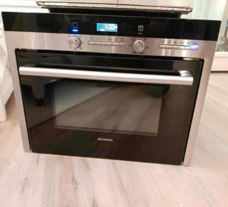 Siemens combi oven en magnetron, Witgoed en Apparatuur, Magnetrons, Zo goed als nieuw, Inbouw, Grill, Hete lucht, Oven, Ophalen