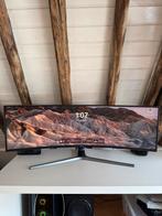 Semi-werkende 49 inch monitor Samsung LC49HG90, Computers en Software, Monitoren, Gebruikt, 101 t/m 150 Hz, VA, Full HD