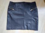 Zwarte leder rok, maat 40, gdm grain de malice, franse merk, Kleding | Dames, Rokken, Maat 38/40 (M), GDM, Zwart, Ophalen of Verzenden