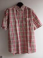 Overhemd ruiten | Duomo | Maat l, Beige, Ophalen of Verzenden, Zo goed als nieuw, Halswijdte 41/42 (L)