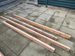 8 houten balken, Tuin en Terras, Palen, Balken en Planken, Ophalen, 180 tot 250 cm, Balken