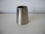 Edeltin Tinnen zilverkleurig Lepelvaasje - 8 cm hoog, Antiek en Kunst, Antiek | Tin, Ophalen of Verzenden