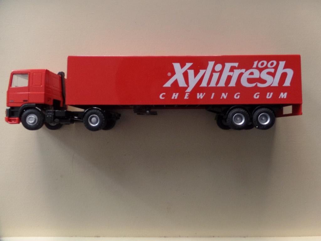 DAF trekker/oplegger Lion Toys Xylifresh, Verzenden, Gebruikt, Bus of Vrachtwagen, Lion Toys