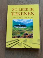 Boek Zo leer ik tekenen, Boeken, Kunst en Cultuur | Beeldend, Ophalen of Verzenden, Zo goed als nieuw, Schilder- en Tekenkunst