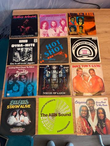Collectie LP's en Singles +200 stuks beschikbaar voor biedingen