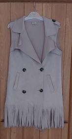Oud Roze Gilet met franjes van Softu - Maat S, Ophalen, Softu, Zo goed als nieuw, Jasje
