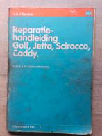 Werkplaatsboek Vw Golf 1 + Cabrio Scirocco Carburateur motor, Ophalen of Verzenden, Gelezen, Volkswagen