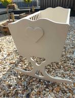 Leuk wit brocante baby wiegje, Ophalen, Zo goed als nieuw, Overige typen