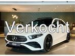 Mercedes-Benz A-Klasse 180 AMG Line I Pano I 19" I Camera I, 65 €/maand, Gebruikt, 4 cilinders, Wit