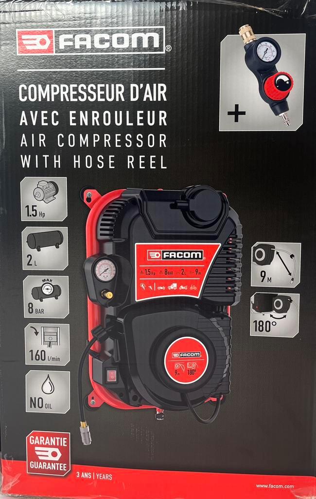 Nieuwe facom muur compressor nieuw in doos, Doe-het-zelf en Verbouw, Compressors, Nieuw, Minder dan 25 liter, Minder dan 200 liter/min
