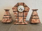 Antieke Franse Art Deco schouwpendule klokstel, Antiek en Kunst, Ophalen