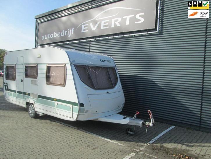 Chateau 463C calista 440 nieuwe mover compleet met voortent, Caravans en Kamperen, Caravans, 750 - 1000 kg, Chateau, Luifel