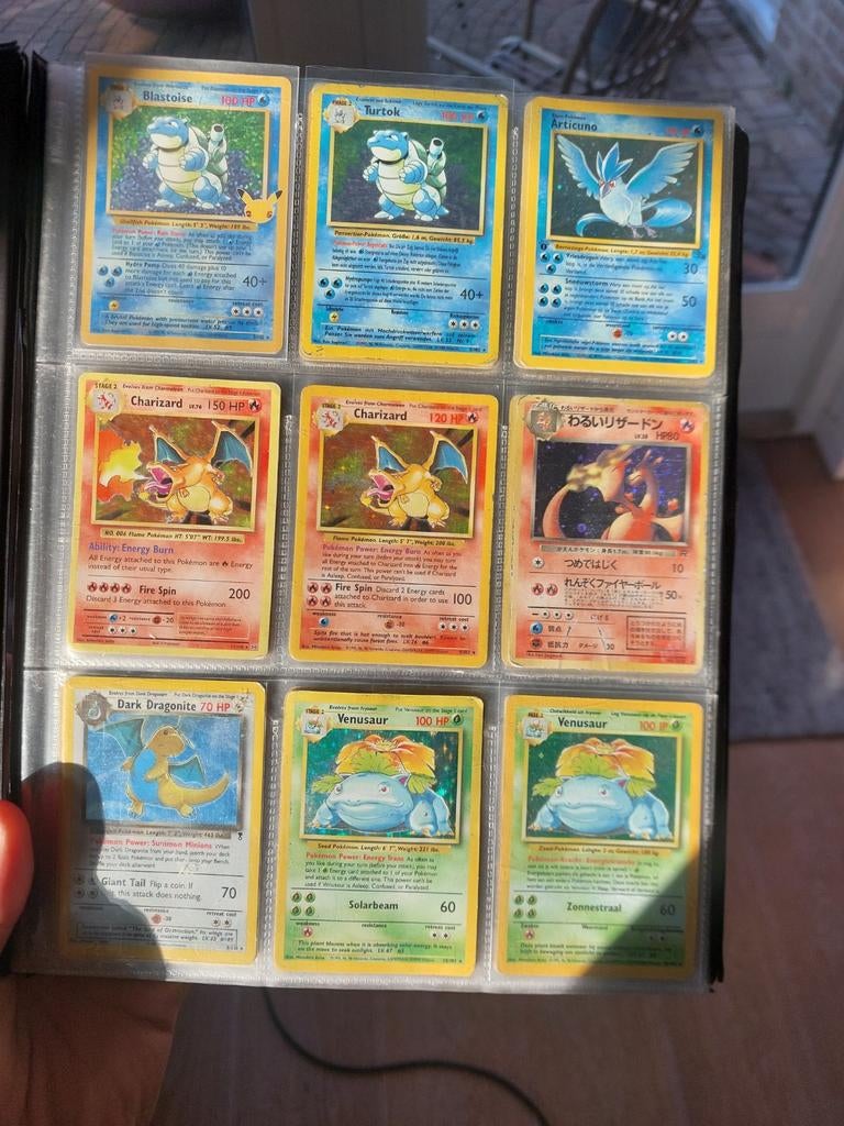 Pokemon Base Set Holo Kaarten, Hobby en Vrije tijd, Verzamelkaartspellen | Pokémon, Gebruikt, Losse kaart, Foil, Ophalen of Verzenden