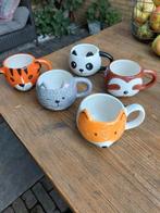 Mokken Mok dieren, Ophalen, Zo goed als nieuw, Overige stijlen, Kop(pen) en/of Schotel(s)