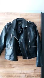 3 damesjasjes kunstleer, Kleding | Dames, Ophalen of Verzenden, Zo goed als nieuw, Blauw