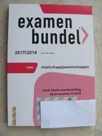 NIEUWSTAAT Examenbundel MAATSCHAPPIJWETENSCHAPPEN 2017 2018, Overige vakken, VWO, Ophalen of Verzenden, Zo goed als nieuw