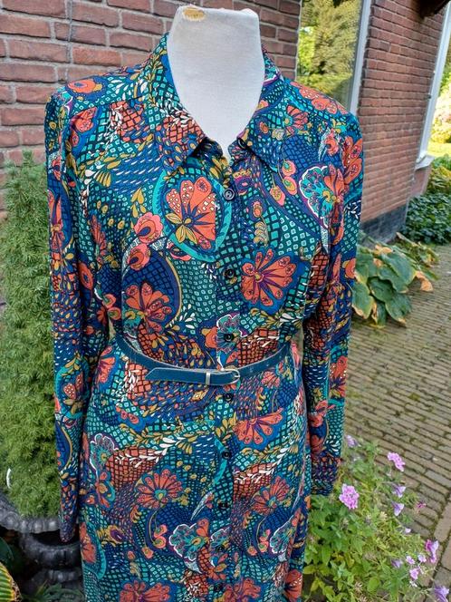 King Louie Maxi Jurk M 38 ( ook 40 ) Olive dress, Kleding | Dames, Jurken, Zo goed als nieuw, Maat 38/40 (M), Overige kleuren