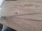 Handdoek rek met 2 zwenkarmen rvs, Ophalen of Verzenden, Zo goed als nieuw, Overige kleuren, Handdoekenrek