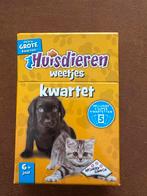Huisdieren grote kwartet, Verzamelen, Speelkaarten, Jokers en Kwartetten, Ophalen of Verzenden, Gebruikt, Kwartet(ten)