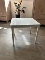 Ikea Kritter tafeltje wit, Huis en Inrichting, Tafels | Bijzettafels, Gebruikt, 55 tot 75 cm, Rechthoekig, Ophalen