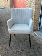 4 Goossens eetkamerstoelen Rob - Pampa beige, Ophalen, Gebruikt, Overige kleuren, Vier