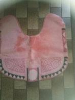 wc mat rose, Ophalen of Verzenden, Roze