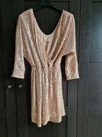 Goud pailletten jurk Club London festival jurkje 36 S nieuw, Overige kleuren, Nieuw, Ophalen of Verzenden, Boven de knie