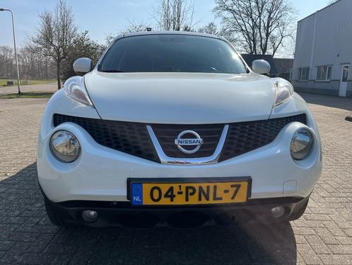 Nissan Juke 1.6 Dig-t 2011 Wit 190 PK, Auto's, Nissan, Bedrijf, Juke, ABS, Airbags, Airconditioning, Bluetooth, Boordcomputer