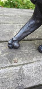 POES /BRONZEN BEELD / KAT SPELEND MET BAL, Dierenbeeld, Info@huisentuindecoratiemarie.nl, Huis en tuin decoratie marie, Peize