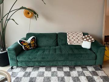 Groene Velvet Bank - 230cm beschikbaar voor biedingen