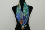 Zijden Sjaal Van Gogh Iris - Chideco, Kleding | Dames, Ophalen of Verzenden, Nieuw, Sjaal