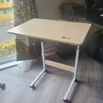 Verstelbare Bijzettafel/Laptoptafel, Huis en Inrichting, Tafelonderdelen, Ophalen, 50 tot 100 cm, Rond, 50 tot 100 cm