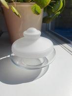 Royal Leerdam bonbonnière – Jacques Boon | Satijnglas, Antiek en Kunst, Ophalen of Verzenden