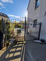 Metalen poort, Ophalen, Gebruikt, 200 cm of meer, 150 tot 200 cm