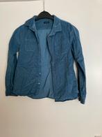 IKKS petrol Blauwe Blouse, Gebruikt, IKKS, Overhemd of Blouse, Ophalen of Verzenden