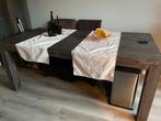Eetkamertafel, Huis en Inrichting, Tafels | Eettafels, Ophalen, Gebruikt, 50 tot 100 cm, Vijf personen of meer