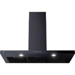 ETNA AB691ZT slimline schouwkap - 90 cm Mat Zwart, Witgoed en Apparatuur, Afzuigkappen, Wandschouwkap, Nieuw, Ophalen of Verzenden