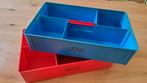 Jaren 60 Legobakken Lego la verzamel opbergbox met handvat., Ophalen of Verzenden, Lego