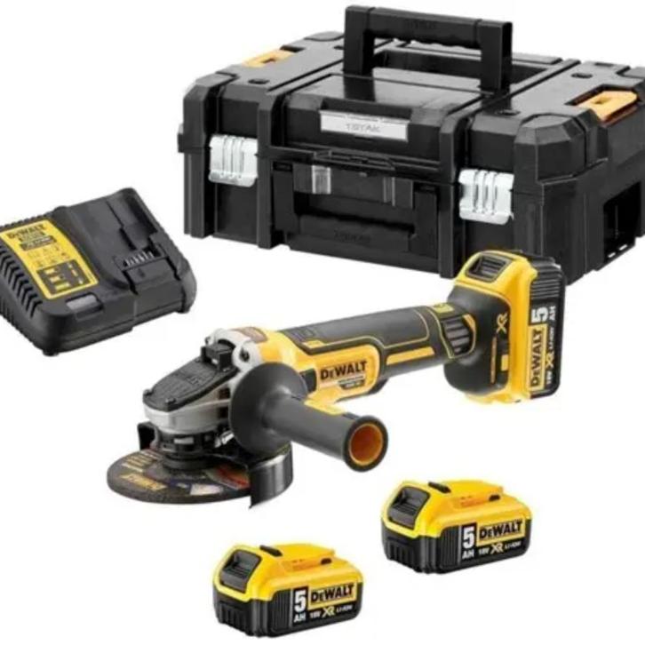 DeWalt DCG405P3-QW Accu Haakse Slijper |NIEUW, Doe-het-zelf en Verbouw, Gereedschap | Slijpmachines, Nieuw