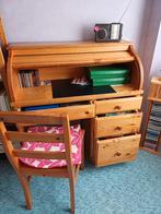 Secretaire/ bureauset, Huis en Inrichting, Kasten | Secretaires, Ophalen, Gebruikt, Vintage