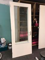 Gratis! 2 binnendeuren, Ophalen of Verzenden, Gebruikt, Binnendeur, 200 tot 215 cm