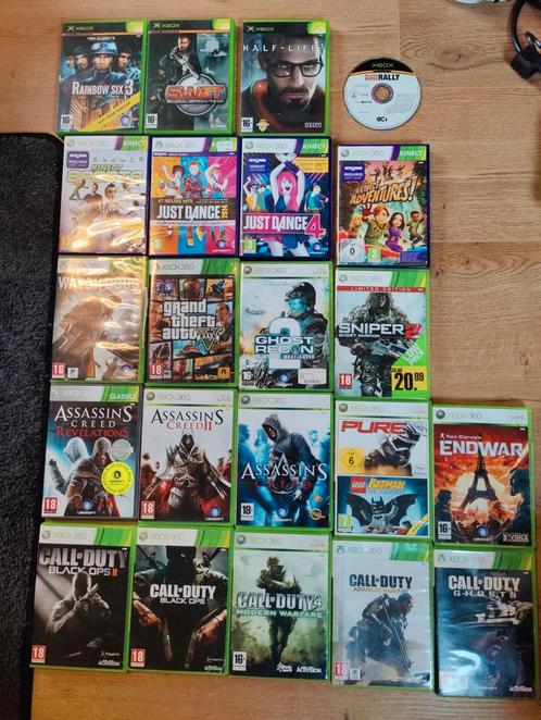 Xbox 360 spellen COD, Assassin's Creed, GTA, kinect, Spelcomputers en Games, Games | Xbox 360, Zo goed als nieuw, Avontuur en Actie