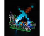 Premium LED Verlichting voor  21244 Minecraft  Sword Outpost, Overige merken, Nieuw, Support@gameofbricks.eu, Game of Bricks