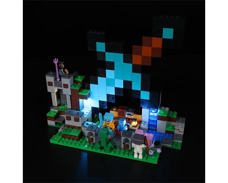 Premium LED Verlichting voor  21244 Minecraft  Sword Outpost, Kinderen en Baby's, Speelgoed | Bouwstenen, Nieuw, Overige merken