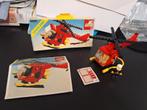 Vintage Lego set 6685 Fire Copter in originele doos uit 1983, Ophalen of Verzenden, Gebruikt