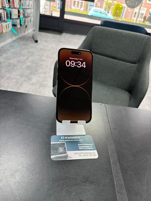 iPhone 14 Pro 128GB Zwart! Nette staat! Accu 100%! Garantie, Telecommunicatie, Mobiele telefoons | Batterijen en Accu's, Nieuw