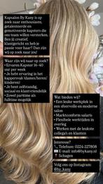 Kapster/Stagiaire/Zzper gezocht!, Ophalen, Zo goed als nieuw
