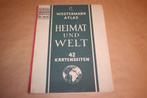 Westermann Atlas - Heimat und Welt - 1954, Boeken, Atlassen en Landkaarten, Nederland, Gelezen, Ophalen of Verzenden