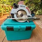 Makita cirkelzaag 5705R 1400W, 190mm in koffer, Doe-het-zelf en Verbouw, Gereedschap | Schuurmachines, Ophalen of Verzenden, Zo goed als nieuw